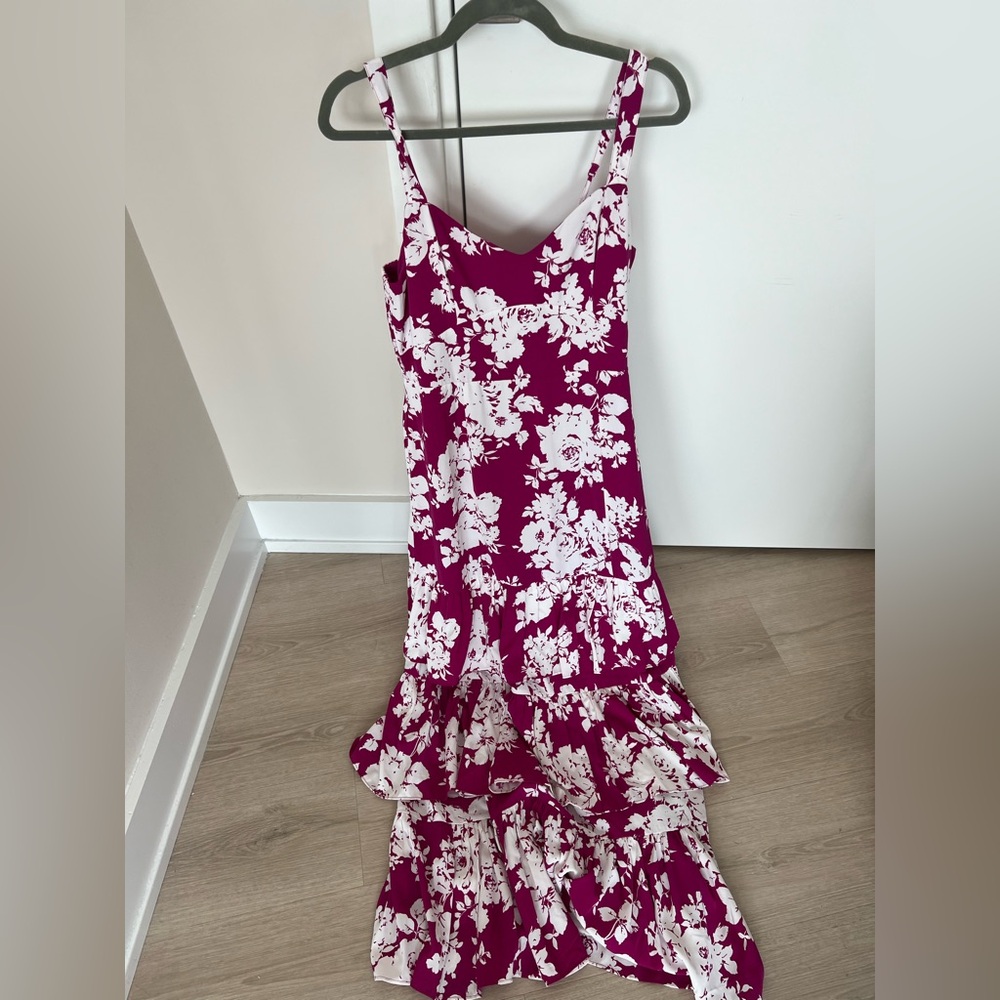 Abercrombie & Fitch Maxi Tiered Dress